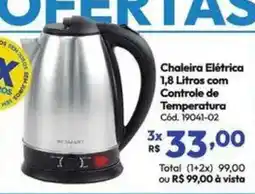 Lojas Becker Chaleira Elétrica oferta