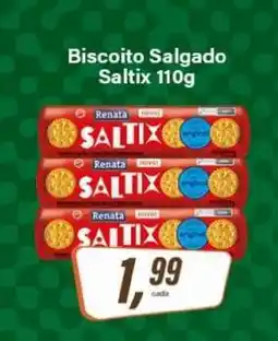 Rede Supermarket Biscoito Salgado Saltix 110g oferta