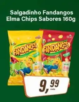 Rede Supermarket Salgadinho Fandangos Elma Chips Sabores 160g oferta