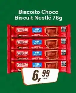 Rede Supermarket Biscoito Choco Biscuit Nestlé 78g oferta