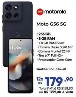 Lojas Becker Moto g56 5g oferta
