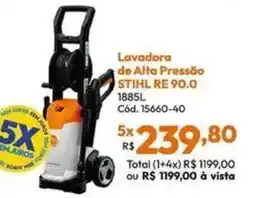 Lojas Becker Lavadora de Alta Pressão STIHL RE 90.0 oferta