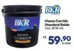 Lojas Becker Massa corrida standard balde oferta