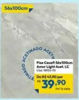 Lojas Becker Piso Cecafl Amur Light Acet oferta