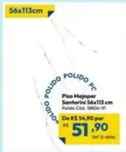 Lojas Becker Piso majopar santorini oferta