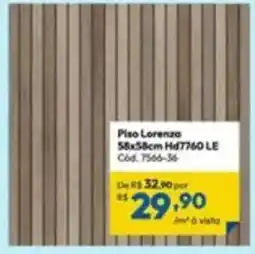 Lojas Becker Piso Lorenza oferta