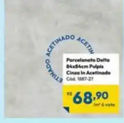 Lojas Becker Porcelanato Delta oferta