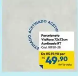 Lojas Becker Porcelanato ViaRosa oferta