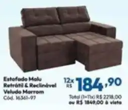 Lojas Becker Estofado Malu oferta