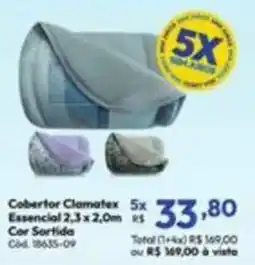 Lojas Becker Cobertor Clamatem Essencial oferta