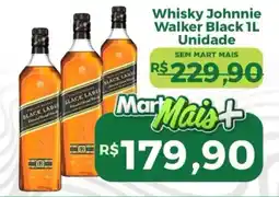 Mart Minas Whisky Johnnie Walker Black oferta