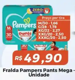 Mart Minas Fralda Pampers Pants Mega oferta