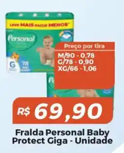 Mart Minas Fralda personal baby protect giga oferta