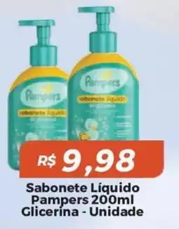 Mart Minas Sabonete liquido pampers glicerina oferta