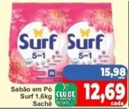 Rede Super Compras Sabão em Pó Surf 1,6kg oferta