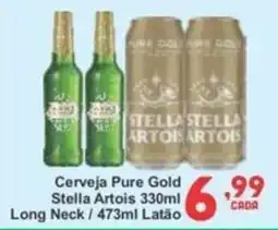 Rede Super Compras Cerveja Pure Gold Stella Artois oferta