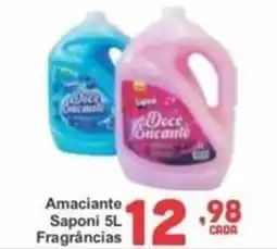 Rede Super Compras Amaciante Saponi 5L oferta