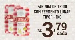 Bahamas Supermercados Farinha de trigo com fermento lunar tipo 1 oferta