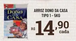 Bahamas Supermercados Arroz dono da casa oferta