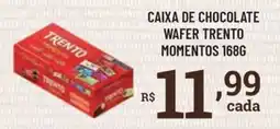 Bahamas Supermercados Caixa de chocolate wafer trento momentos oferta