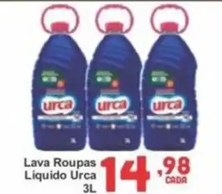 Rede Super Compras Lava Roupas Liquido Urca oferta