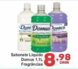 Rede Super Compras Sabonete Líquido Domus 1,1L Fragrâncias oferta