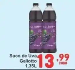 Rede Super Compras Suco de Uva Galiotto oferta