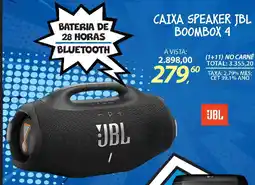 Lojas Cem Caixa speaker jbl boombox 4 oferta