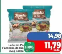 Rede Super Compras Leite em Pó Fazendas do Rio oferta