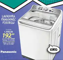 Lojas Cem Lavadora panasonic f150b1w oferta