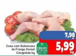 Rede Super Compras Coxa com Sobrecoxa de Frango Dorsal Congelada oferta