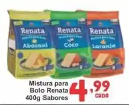 Rede Super Compras Mistura para Bolo Renata 400g Sabores oferta