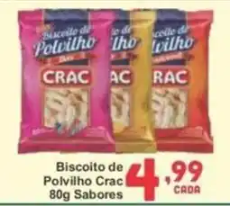 Rede Super Compras Biscoito de Polvilho Crac oferta