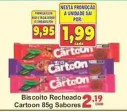 Rede Super Compras Biscoito Recheado Cartoon oferta