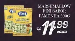 Bahamas Supermercados Marshmallow fini sabor pamonha oferta