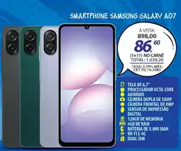 Lojas Cem Smartphone samsung galaxy a07 oferta
