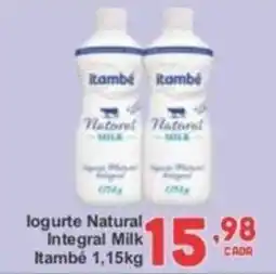 Rede Super Compras logurte natural integral milk itambé oferta