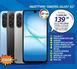 Lojas Cem Smartphone samsung galaxy a17 oferta