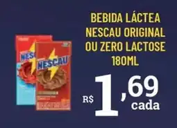 Bahamas Supermercados bebida láctea nescau original ou zero lactose oferta