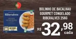 Bahamas Supermercados Bolinho de bacalhau gourmet congelado riberalves oferta
