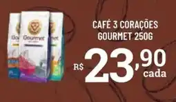 Bahamas Supermercados Café 3 corações gourmet oferta