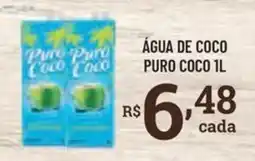 Bahamas Supermercados água de coco puro coco oferta