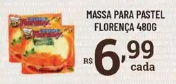 Bahamas Supermercados Massa para pastel florença oferta