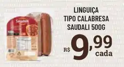 Bahamas Supermercados Linguiça tipo calabresa saudali oferta