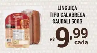 Bahamas Supermercados Linguiça tipo calabresa saudali oferta
