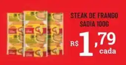 Bahamas Supermercados steak de frango sadia oferta