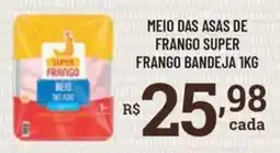 Bahamas Supermercados Meio das asas de frango super oferta