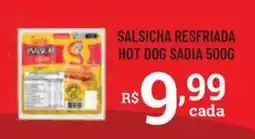 Bahamas Supermercados Salsicha resfriada hot dog sadia oferta