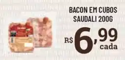 Bahamas Supermercados Bacon em cubos saudali oferta