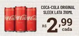 Bahamas Supermercados Coca-cola original sleek lata oferta